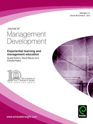 cover image of Journal of Management Development, Volume 31, Issue 3